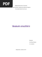 Trabajo Analitico