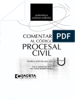 Comentarios Al Codigo Procesal Civil Peruano - Tomo I