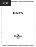 FOOD MENU - Hard Rock Cafe Menu PDF