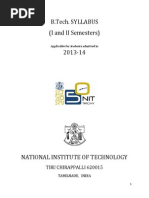 Syllabus Nit PDF