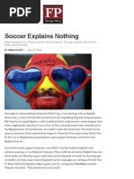 Soccer Explains Nothing - by Simon Kuper - Foreign Policy PDF