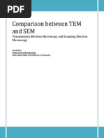 Comparison Between TEM and SEM