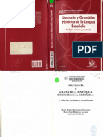 Diacronía y Gramática Histórica de La Lengua Española PDF