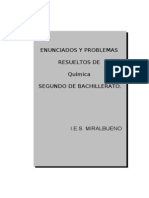 Problemas Resueltos de Quimica Segundo de Bachillerato