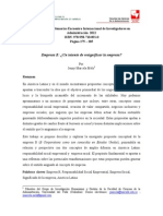 Empresa B - ¿Un Intento de Resignificar La Empresa? - JMelo2012 PDF