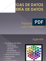 Bodegas de Datos Mineria de Datos