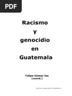 Racismo y Genocidio en Guatemala