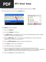 MT4 Email Setup PDF