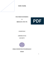 PVC Rheology and Cone Plate Rheometer