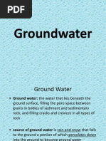 Groundwater