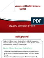 Central Government Health Scheme (CGHS)