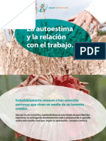 ¿Por Qué La Autoestima Puede Estar Devaluada? Taller: Autoestima y Trabajo Como Área Concreta de La Vida.