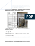 Estimación Del Factor de Caracterización Del Crudo Del Campo Castilla y Chichimene