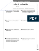 1ESO T1 El Proceso Tecnologico Examen