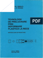 Tehnologii de Prelucrare Prin Deformare Plastica La Rece