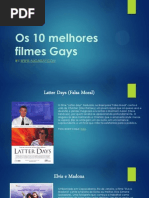 Os 10 Melhores Filmes Gays