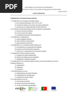 Ficha Formativa Modernismo Ficha Afericao Leitura