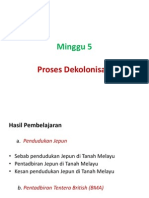 M 5 & M 6 - Proses Dekolonisasi