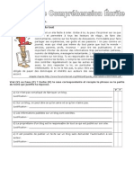 Texte Passé Composé Vrai Faux