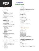 ALL MAths Formulas From