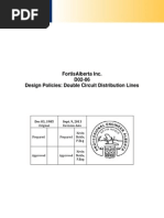 Fortisalberta Inc. D02-06 Design Policies: Double Circuit Distribution Lines