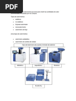 CALORÍMETROS