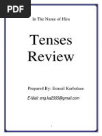 Tenses Review