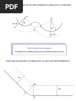 Empalmes y Tangentes