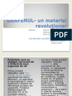 GRAFENUL - Un Material Revoluţionar