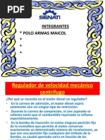 Regulador de Velocidad Mecánico Centrifugo