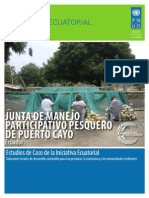 Estudios de Caso PNUD: JUNTA DE MANEJO PARTICIPATIVO PESQUERO DE PUERTO CAYO, Ecuador