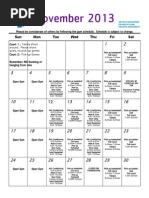 November 2013: Sun Mon Tue Wed Thu Fri Sat