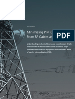 Low Pim Cable Assemblies White Paper