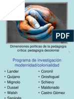 Clase Pedagogía Decolonial