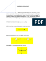 Componentes y Definiciones de Un Diagrama de Bloques