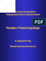 Tunnel Lining Design PDF