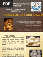 Procesos de Panificación