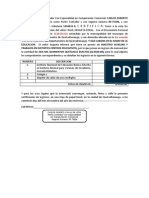 Carta de Certificacion Capital en Giro