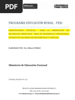 Orientaciones Técnicas para La Producción de Secuencias Didácticas