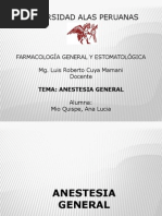 Anestesia General Diapositivas