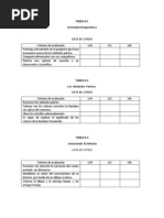 Evaluacin Lista de Cotejo