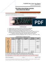 PL2303TB USB-to-Serial Bridge Controller Demo Board User Manual