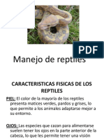 Manejo de REPTILES