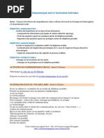 Fiche Pédagogique Sur Le Téléphone Portable1 PDF