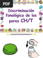 Discriminación Fonológica CH-T