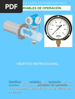 Variables Principales en Ingenieria Quimica