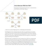 FDD and TDD PDF