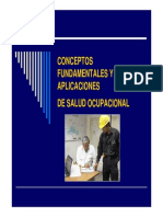 Diapositivas de Seguridad Industrial y Salud Ocupacional Modulo I - Conceptos Fundamentales