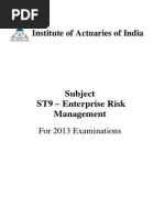 ST9 Enterprise Risk Management PDF