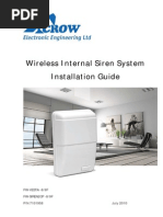 Wireless Siren VESTA PDF